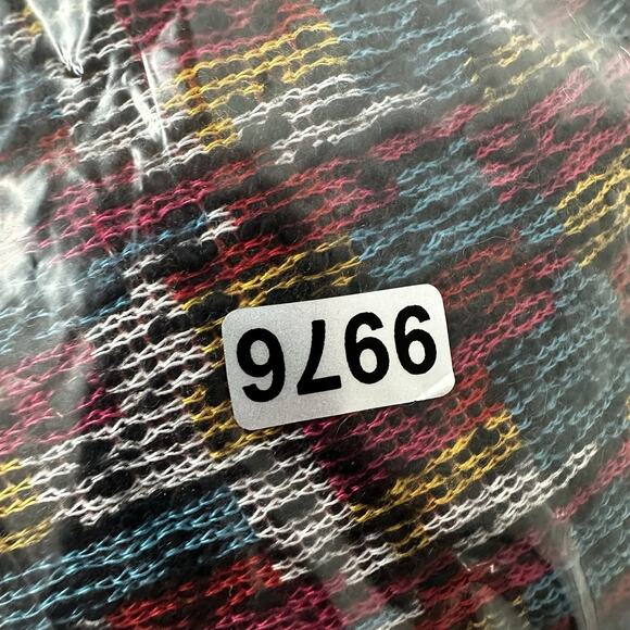 Akemi Kin Top Shirt Womens Large Petra Mock Neck Knit Tank Preppy Capsule - Picture 11 of 11